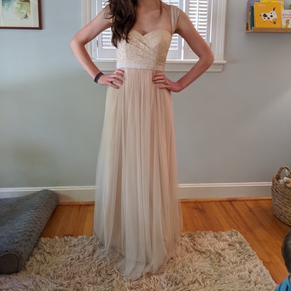 BHLDN Jenny Yoo Juliette Dress - Cashmere - Picture 3 of 5